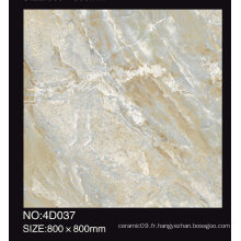 Design en marbre en jet d&#39;encre 3D Le meilleur carreau de plancher 600X600 800X800 Carrelage en porcelaine